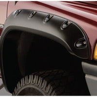 Bushwacker 02-08 Dodge Ram 1500 Pocket Style Flares 2pc - Black - Fender & Trim