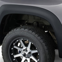 Bushwacker 03-06 Toyota Tundra Standard Cab Fleetside Extend-A-Fender Style Flares 4pc - Black - Fender & Trim