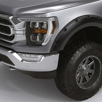 Bushwacker 04-08 Ford F-150 (Excl. Stepside) Forge Style Flares 4pc - Black - Fender & Trim