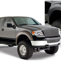 Bushwacker 04-08 Ford F-150 Styleside Extend-A-Fender Style Flares 4pc 66.0/78.0/96.0in Bed - Black - Fender & Trim