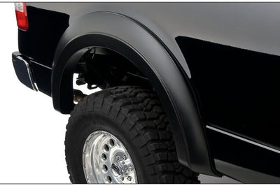 Bushwacker 04-08 Ford F-150 Styleside Extend-A-Fender Style Flares 4pc 66.0/78.0/96.0in Bed - Black - Fender & Trim