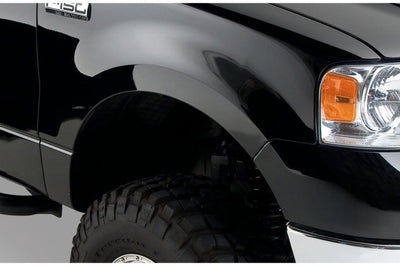 Bushwacker 04-08 Ford F-150 Styleside Pocket Style Flares 4pc 66.0/78.0/96.0in Bed - Black - Fender & Trim