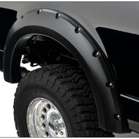 Bushwacker 04-08 Ford F-150 Styleside Pocket Style Flares 4pc 66.0/78.0/96.0in Bed - Black - Fender & Trim