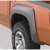 Bushwacker 04-12 GMC Canyon Extend-A-Fender Style Flares 2pc 61.1/72.8in Bed - Black - Fender & Trim