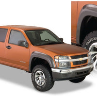 Bushwacker 04-12 GMC Canyon Extend-A-Fender Style Flares 2pc - Black - Fender & Trim