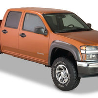Bushwacker 04-12 GMC Canyon Extend-A-Fender Style Flares 2pc - Black - Fender & Trim