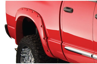Bushwacker 06-08 Dodge Ram 1500 Fleetside Pocket Style Flares 4pc 97.9/98.3in Bed - Black - Fender & Trim