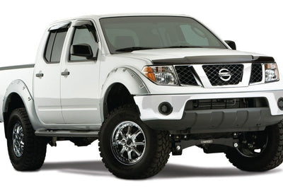 Bushwacker 06-14 Nissan Frontier Styleside Boss Pocket Style Flares 4pc 58.6in Bed - Black - Fender & Trim
