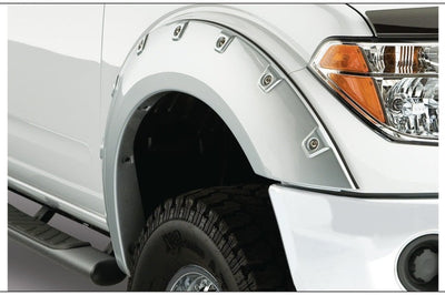 Bushwacker 06-14 Nissan Frontier Styleside Boss Pocket Style Flares 4pc 58.6in Bed - Black - Fender & Trim