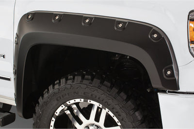 Bushwacker 06-14 Nissan Frontier Styleside Boss Pocket Style Flares 4pc 58.6in Bed - Black - Fender & Trim