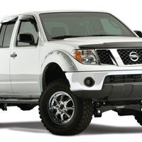 Bushwacker 06-14 Nissan Frontier Styleside Boss Pocket Style Flares 4pc 73.3in Bed - Black - Fender & Trim