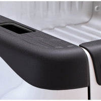 Bushwacker 07-13 Chevy Silverado 1500 Fleetside Bed Rail Caps 97.6in - Black - Tonneau Covers