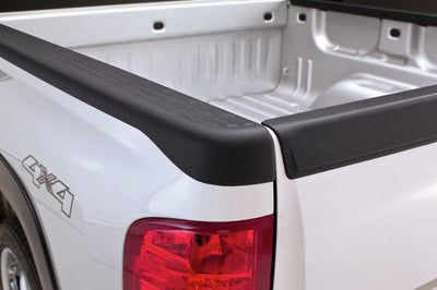 Bushwacker 07-13 Chevy Silverado 1500 Fleetside Bed Rail Caps 97.6in - Black - Tonneau Covers