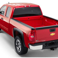 Bushwacker 07-13 Chevy Silverado 1500 Fleetside Bed Rail Caps 97.6in - Black - Tonneau Covers