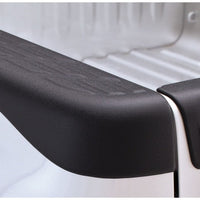 Bushwacker 07-13 Chevy Silverado 1500 Fleetside Bed Rail Caps 97.6in - Black - Tonneau Covers