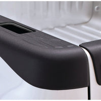 Bushwacker 07-13 Chevy Silverado 1500 Fleetside Bed Rail Caps 97.6in - Black - Tonneau Covers