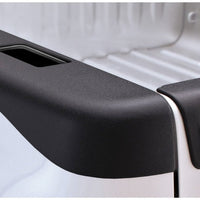 Bushwacker 07-13 GMC Sierra 1500 Fleetside Bed Rail Caps 69.3in - Black - Tonneau Covers