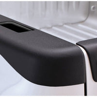 Bushwacker 07-13 GMC Sierra 1500 Fleetside Bed Rail Caps 69.3in - Black - Tonneau Covers