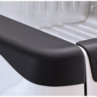 Bushwacker 07-13 GMC Sierra 1500 Fleetside Bed Rail Caps 78.7in - Black - Tonneau Covers