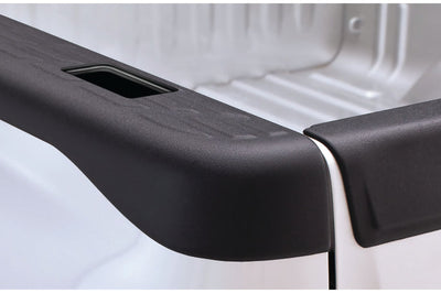 Bushwacker 07-13 GMC Sierra 1500 Fleetside Bed Rail Caps 97.6in - Black - Tonneau Covers