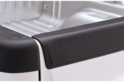 Bushwacker 07-13 GMC Sierra 1500 Tailgate Caps - Black - Truck Bed Accessories