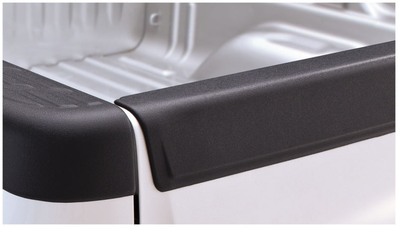 Bushwacker 07-13 GMC Sierra 1500 Tailgate Caps - Black - Truck Bed Accessories