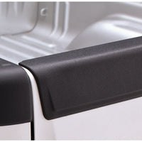 Bushwacker 07-13 GMC Sierra 1500 Tailgate Caps - Black - Truck Bed Accessories