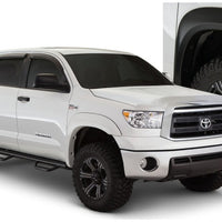 Bushwacker 07-13 Toyota Tundra Fleetside Extend-A-Fender Style Flares 4pc - Black - Fender & Trim