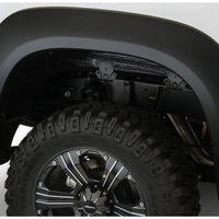 Bushwacker 07-13 Toyota Tundra Fleetside Extend-A-Fender Style Flares 4pc - Black - Fender & Trim