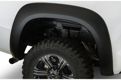 Bushwacker 07-13 Toyota Tundra Fleetside Extend-A-Fender Style Flares 4pc - Black - Fender & Trim