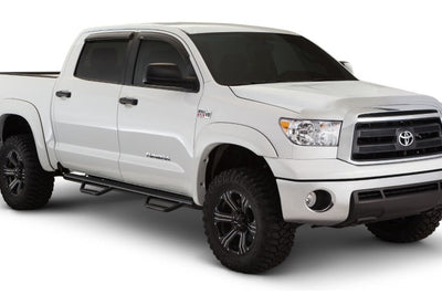 Bushwacker 07-13 Toyota Tundra Fleetside Extend-A-Fender Style Flares 4pc - Black - Fender & Trim
