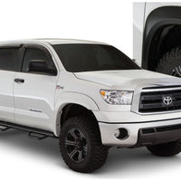 Bushwacker 07-13 Toyota Tundra Fleetside Extend-A-Fender Style Flares 4pc - Black - Fender & Trim