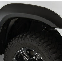 Bushwacker 07-13 Toyota Tundra Fleetside Extend-A-Fender Style Flares 4pc - Black - Fender & Trim