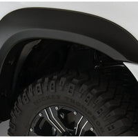 Bushwacker 07-13 Toyota Tundra Fleetside Extend-A-Fender Style Flares 4pc - Black - Fender & Trim