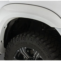 Bushwacker 07-13 Toyota Tundra Fleetside Extend-A-Fender Style Flares 4pc - Black - Fender & Trim