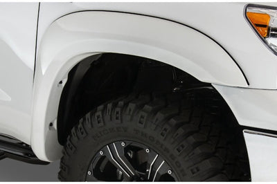 Bushwacker 07-13 Toyota Tundra Fleetside Extend-A-Fender Style Flares 4pc - Black - Fender & Trim