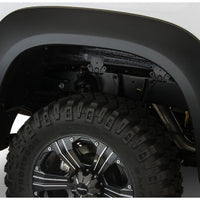 Bushwacker 07-13 Toyota Tundra Fleetside Extend-A-Fender Style Flares 4pc - Black - Fender & Trim