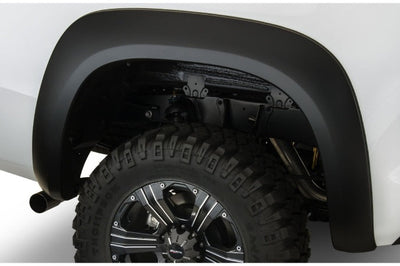 Bushwacker 07-13 Toyota Tundra Fleetside Extend-A-Fender Style Flares 4pc - Black - Fender & Trim