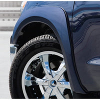 Bushwacker 07-13 Toyota Tundra Fleetside OE Style Flares 4pc w/ Factory Mudflap - Black - Fender & Trim