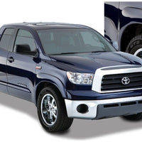 Bushwacker 07-13 Toyota Tundra Fleetside OE Style Flares 4pc w/ Factory Mudflap - Black - Fender & Trim