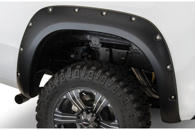 Bushwacker 07-13 Toyota Tundra Fleetside Pocket Style Flares 2pc 66.7/78.7/97.6in Bed - Black - Fender & Trim
