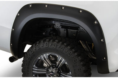 Bushwacker 07-13 Toyota Tundra Fleetside Pocket Style Flares 4pc 97.6/78.7/66.7in Bed - Black - Fender & Trim