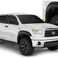 Bushwacker 07-13 Toyota Tundra Fleetside Pocket Style Flares 4pc 97.6/78.7/66.7in Bed - Black - Fender & Trim