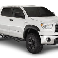 Bushwacker 07-13 Toyota Tundra Fleetside Pocket Style Flares 4pc 97.6/78.7/66.7in Bed - Black - Fender & Trim