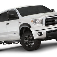 Bushwacker 07-13 Toyota Tundra Fleetside Pocket Style Flares 4pc 97.6/78.7/66.7in Bed - Black - Fender & Trim