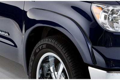 Bushwacker 07-13 Toyota Tundra OE Style Flares 2pc Fits w/ Factory Mudflap - Black - Fender & Trim
