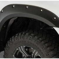 Bushwacker 07-13 Toyota Tundra Pocket Style Flares 2pc - Black - Fender & Trim