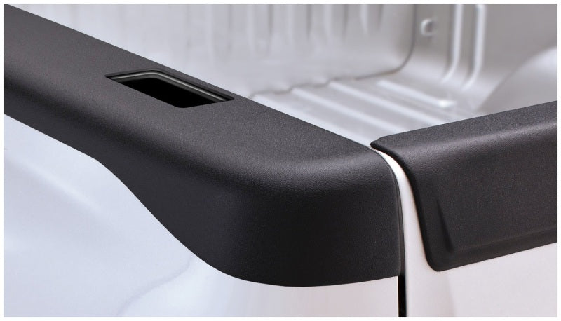 Bushwacker 07-14 Chevy Silverado 1500 Fleetside Bed Rail Caps 78.7in - Black - Tonneau Covers