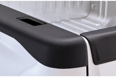 Bushwacker 07-14 Chevy Silverado 1500 Fleetside Bed Rail Caps 78.7in - Black - Tonneau Covers