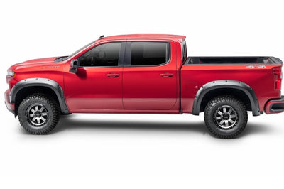 Bushwacker 07-14 GMC Sierra 2500 HD Forge Style Flares 4pc - Black - Fender & Trim